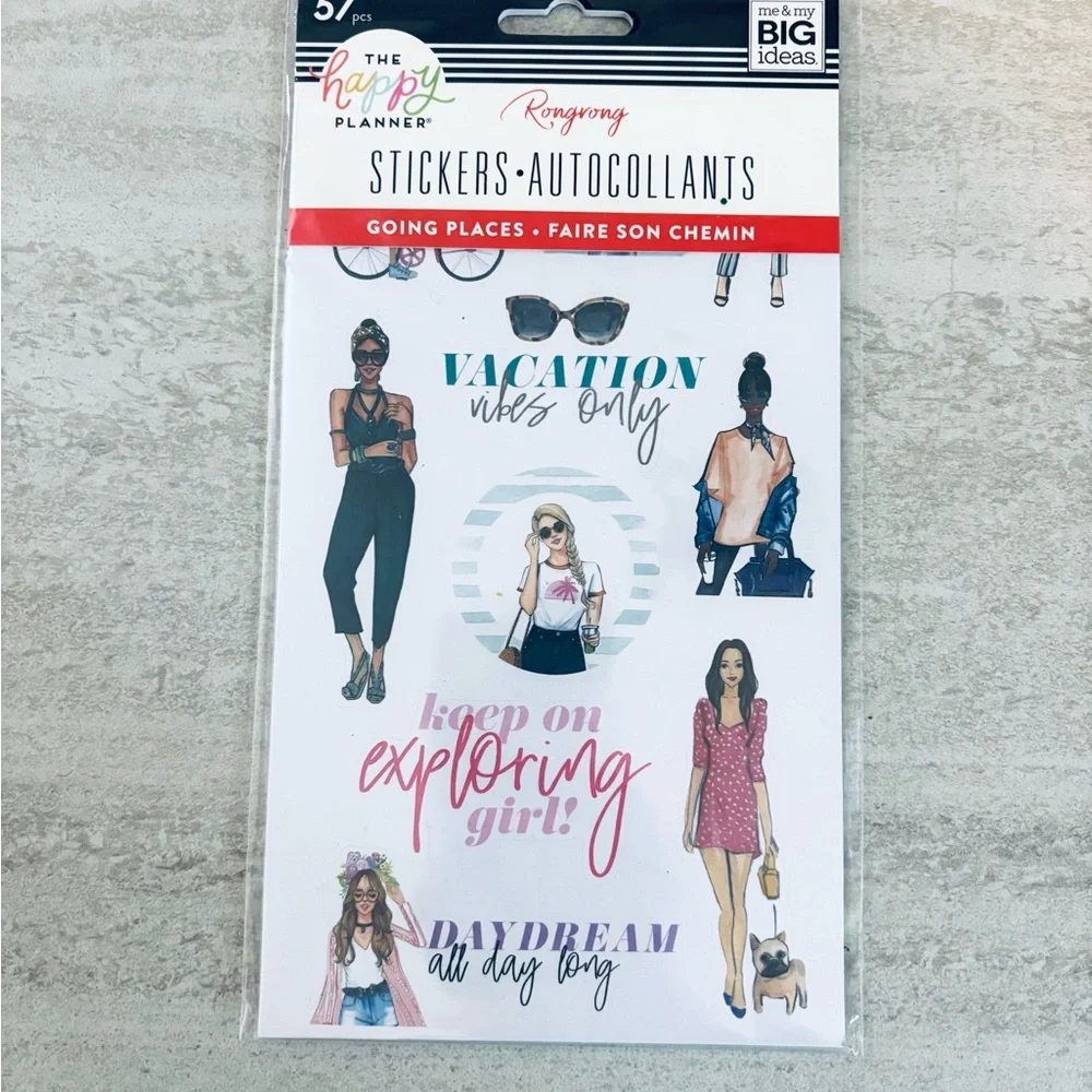 ❗️The Happy Planner Sticker Pack Vacation vibes